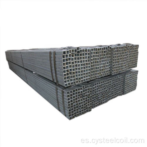 Q235 tubos de acero rectangular galvanizado